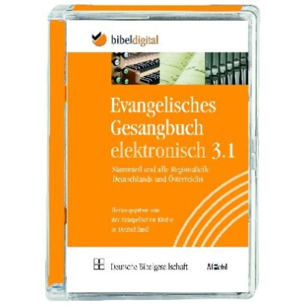 Produktbild des Artikels Evangelisches Gesangbuch elektronisch 3.1 (Software - CD-ROM)
