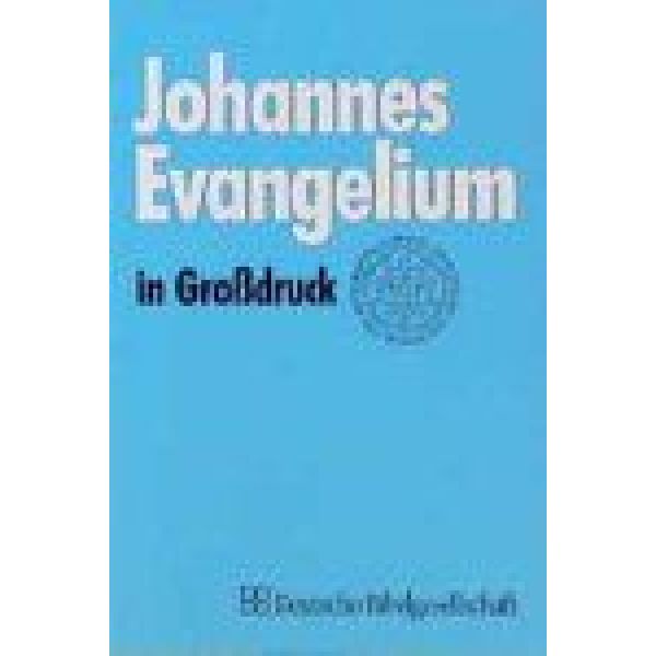 Produktbild des Artikels Johannesevangelium in Großdruck (Bibel - Kartoniert)