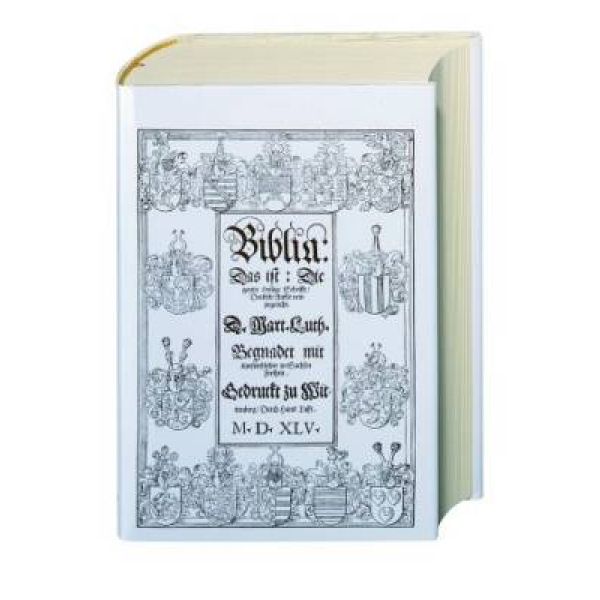 Produktbild des Artikels Biblia Germanica Luther 1545 (Bibel - Leinen)