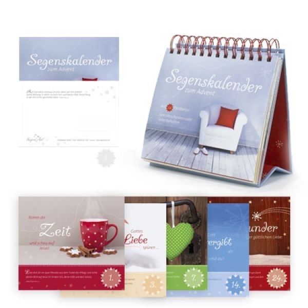 Produktbild - Segenskalender zum Advent