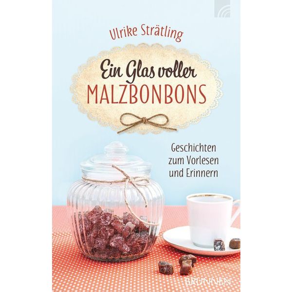Ein Glas voller Malzbonbons