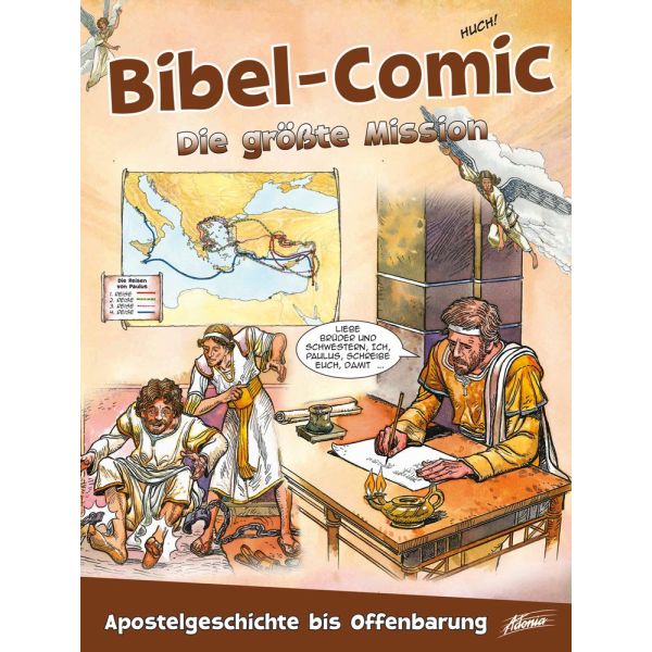 Produktbild des Artikels Bibel-Comic - Die größte Mission (Buch - Kartoniert)