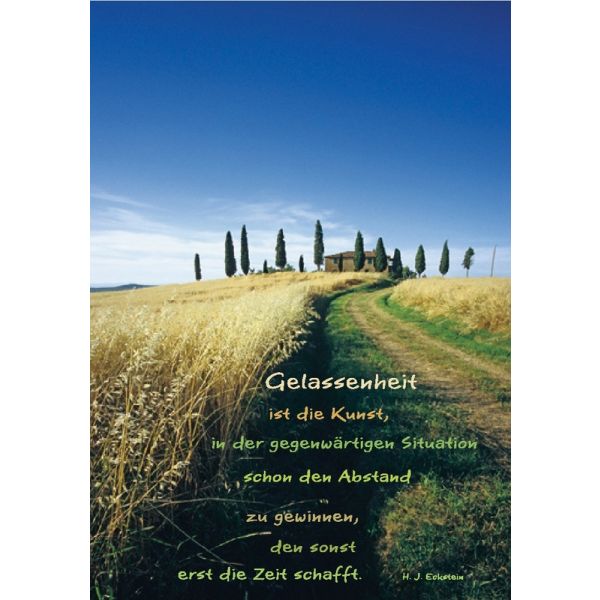Produktbild - Postkarte "Gelassenheit" - 5 Stück