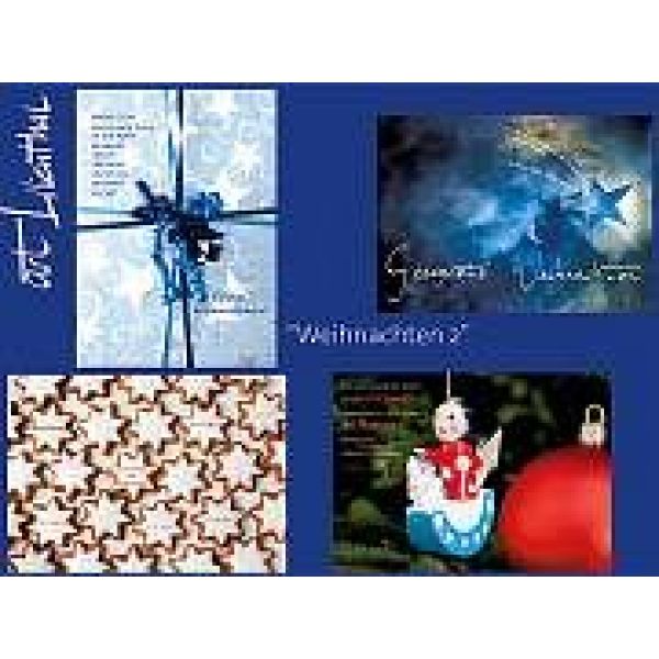 Produktbild - Faltkarten-Set Weihnachten 2