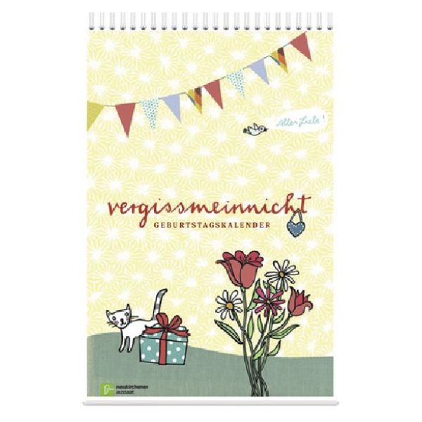 Produktbild - Vergissmeinnicht - Geburtstagskalender