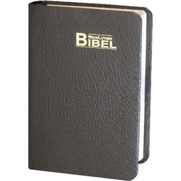 Produktbild - Lutherbibel Goldschnitt - schwarz