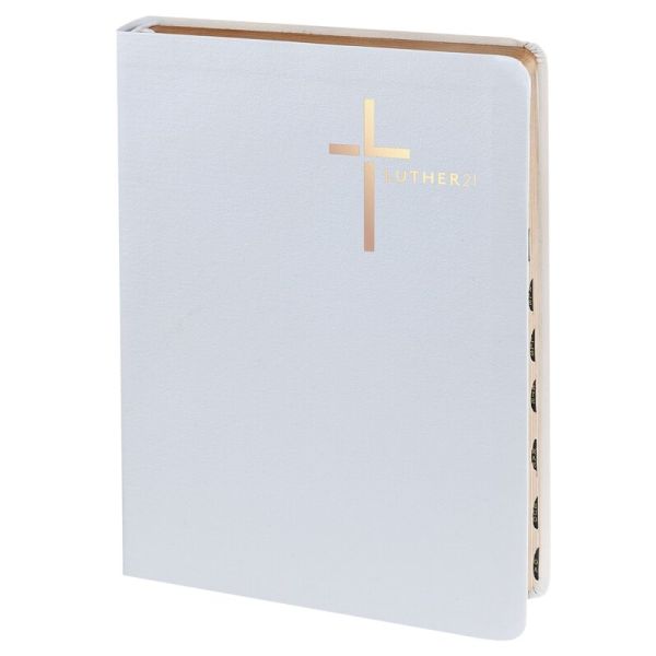 Produktbild des Artikels Luther21 - Standardausgabe - Lederfaserstoff weiss (Bibel - Kunstleder)