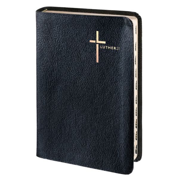Produktbild des Artikels Luther21 - Taschenausgabe - Lederfaserstoff Schwarz (Bibel - Kunstleder)