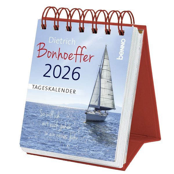 Produktbild des Artikels Dietrich Bonhoeffer Tageskalender 2026 (Kalender - Spiralbindung)