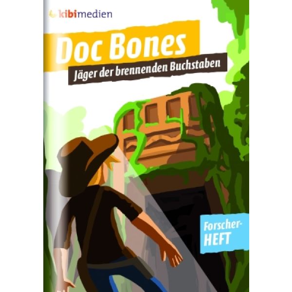 Produktbild - Doc Bones - Jäger der brennenden Buchstaben - Teilnehmerheft