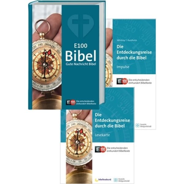 Produktbild - E100 - Bibel, Lesekarte, Impulse - Paket