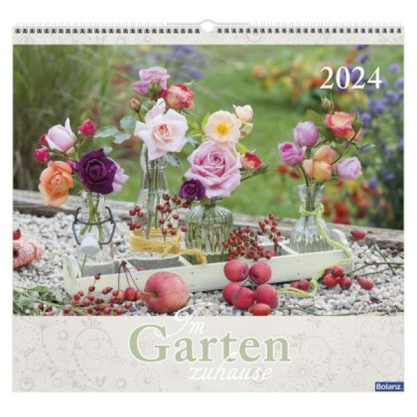 Im Garten zuhause 2024 - Wandkalender