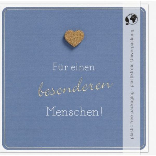 Produktbild des Artikels Faltkarte "Für einen besonderen Menschen!" (Schreibwaren)