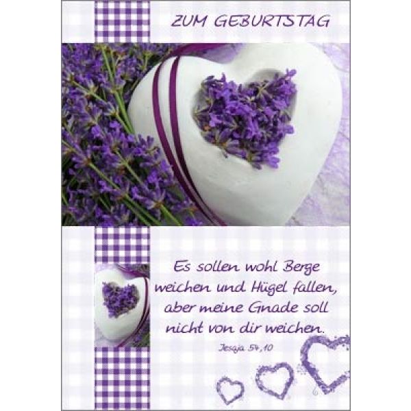 Produktbild - Grußkarte - Zum Geburtstag