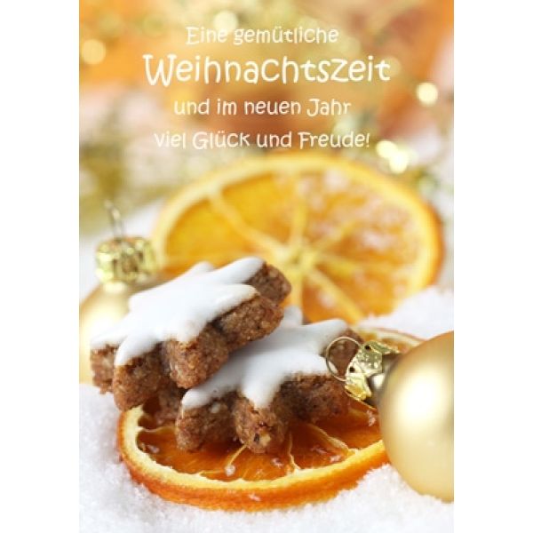 Produktbild - Grußkarte - Gemütliche Weihnachtszeit