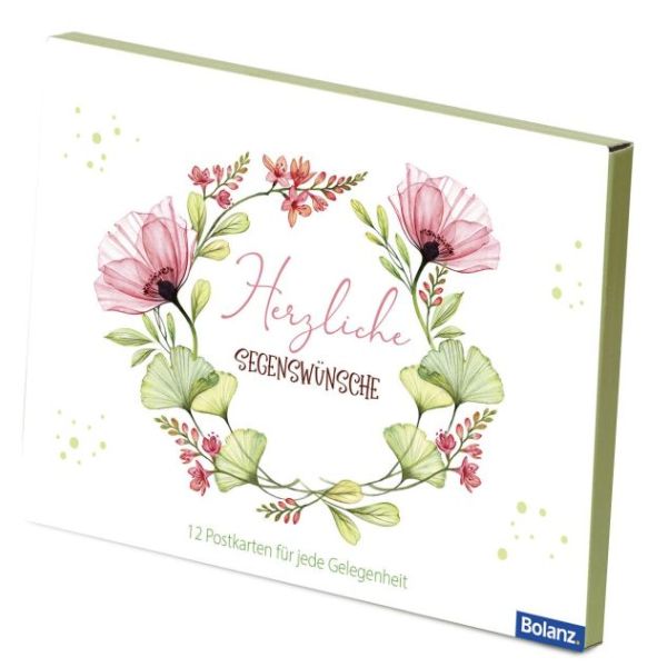 Produktbild des Artikels Postkartenbox "Herzliche Segenswünsche"/Lovely (Schreibwaren)