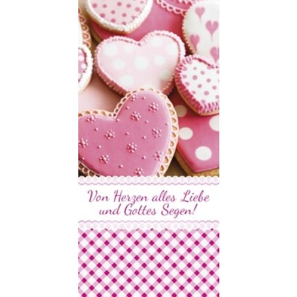 Produktbild - Magnetlesezeichen - "Von Herzen alles Liebe"