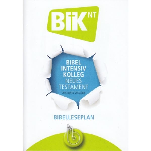 Produktbild des Artikels Bibel Intensiv Kolleg - Neues Testament - Bibelleseplan (Buch - Geheftet)