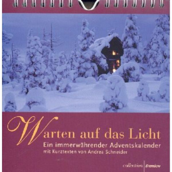 Produktbild - Warten auf das Licht - immerwährender Adventskalender