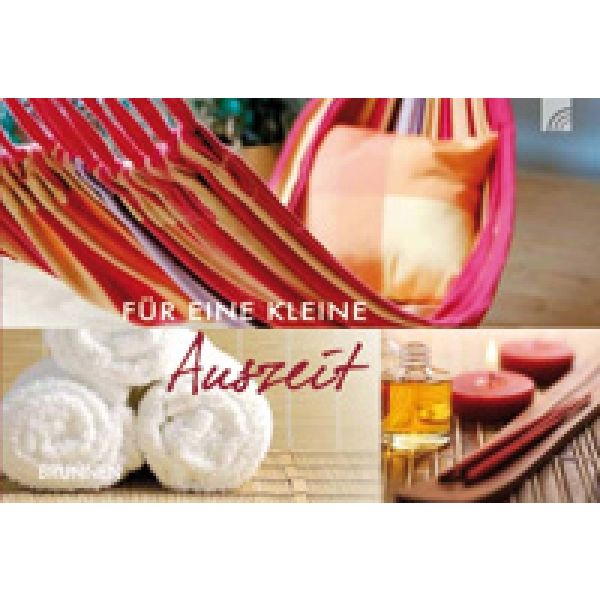 Produktbild - Für eine kleine Auszeit - Gutscheinbuch