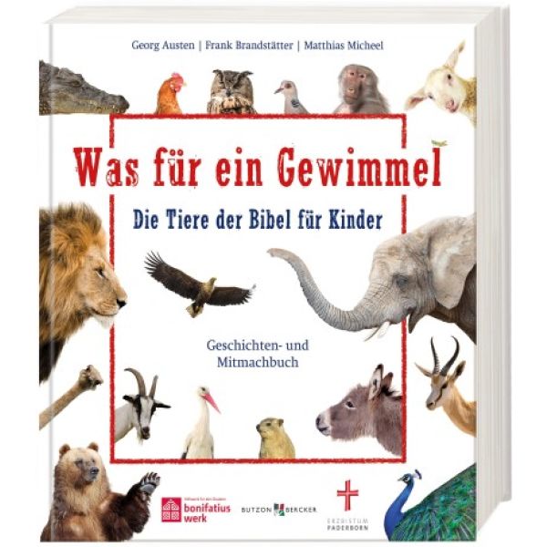 Produktbild des Artikels Was für ein Gewimmel – Die Tiere der Bibel für Kinder (Buch - Gebunden)