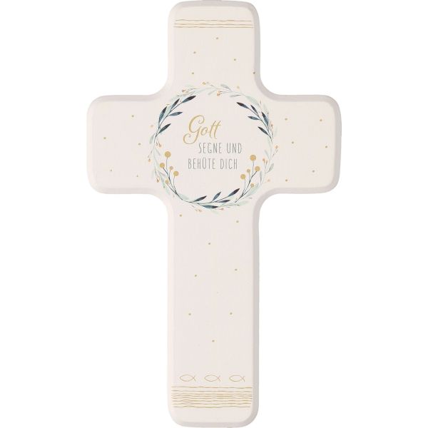 Produktbild des Artikels Holzkreuz für Kinder "Gott segne und behüte dich" ()