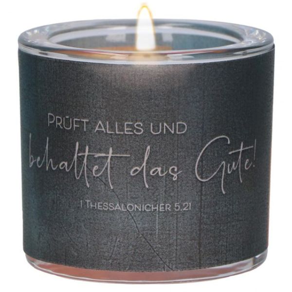 Produktbild des Artikels Windlicht LichtMomente "Prüft alles" ()
