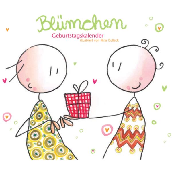 Produktbild des Artikels Blümchens wunderbarer Geburtstagskalender - immerwährend (Kalender - Spiralbindung)