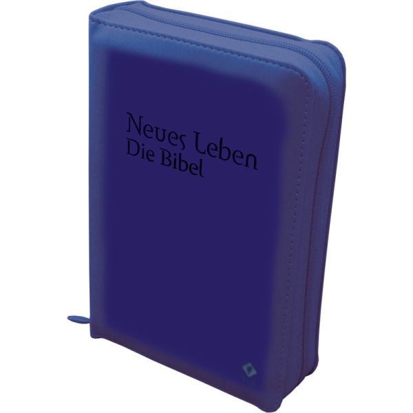 Produktbild des Artikels Neues Leben. Die Bibel. Taschenausgabe. ital. Kunstleder blau, Reißverschluss (Bibel - Kunstleder)