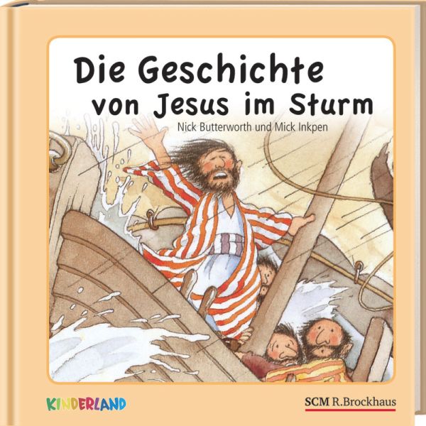 Produktbild des Artikels Die Geschichte von Jesus im Sturm (Buch - Gebunden)