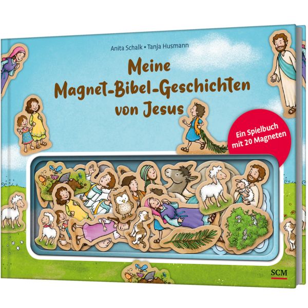 Produktbild - Meine Magnet-Bibel-Geschichten von Jesus