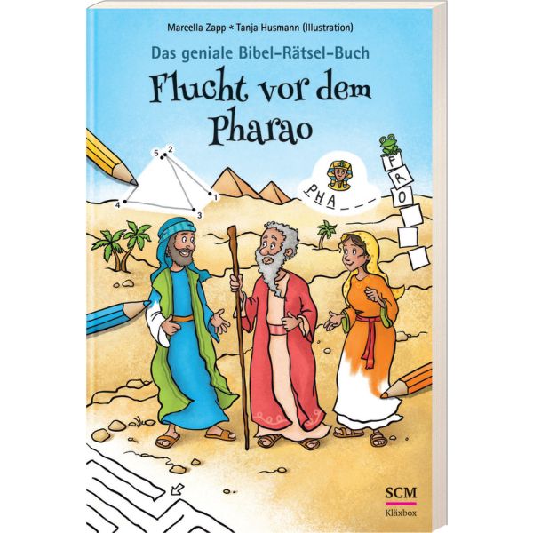 Produktbild - Das geniale Bibel-Rätsel-Buch: Flucht vor dem Pharao