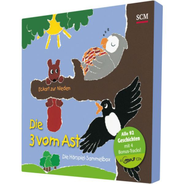 Produktbild - Die 3 vom Ast - Die Hörspiel-Sammelbox
