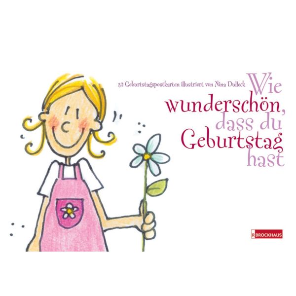 Produktbild des Artikels Wie wunderschön, dass du Geburtstag hast - Postkartenbuch (Schreibwaren - Kartoniert)