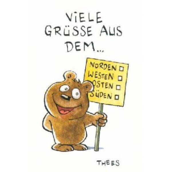 Produktbild des Artikels Viele Grüße aus dem ... (Schreibwaren)