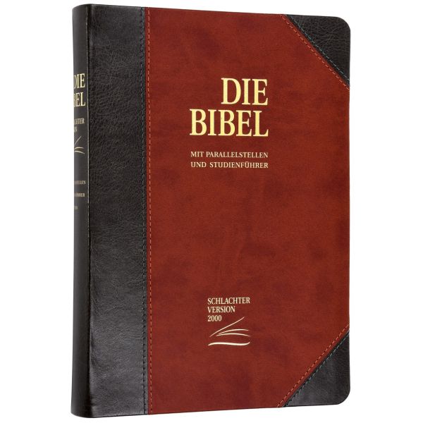 Produktbild des Artikels Schlachter 2000 - Standardausgabe PU-Einband grau/braun (Bibel - Gebunden (Flexcover))