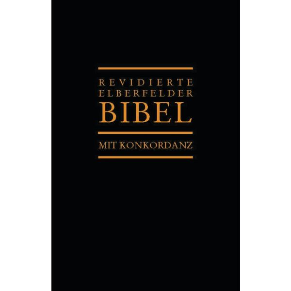 Produktbild des Artikels Elberfelder Taschenbibel mit Konkordanz (Bibel - Gebunden)