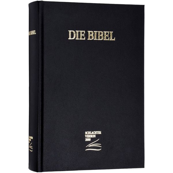 Schlachter 2000 - Großdruckausgabe, schwarz