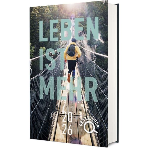 Produktbild des Artikels Leben ist mehr 2026 - Buchkalender Großdruck (Kalender - Gebunden)