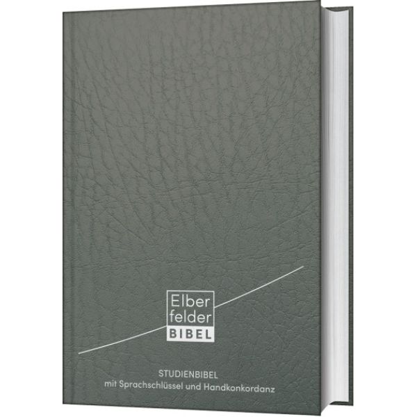 Produktbild des Artikels Elberfelder Studienbibel, Leder, mit Sprachschlüssel und Handkonkordanz (Bibel - Leder)