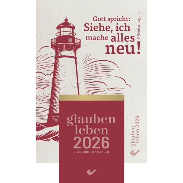 Produktbild des Artikels glauben.leben 2026 - Abreißkalender (Kalender)