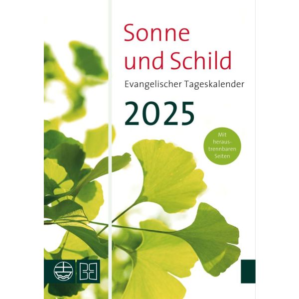 Produktbild - Sonne und Schild - Buchkalender 2025