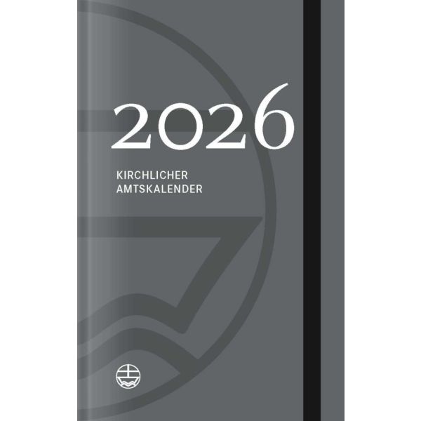 Produktbild des Artikels Kirchlicher Amtskalender 2026 - Grau (Kalender - Gebunden)