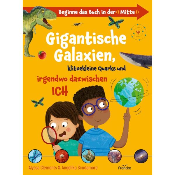 Produktbild - Gigantische Galaxien, klitzekleine Quarks und irgendwo dazwischen Ich