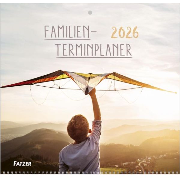 Produktbild des Artikels Familien-Terminplaner 2026 (Kalender - Spiralbindung)