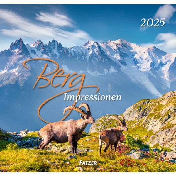 Produktbild - Berg-Impressionen 2025 - Wandkalender