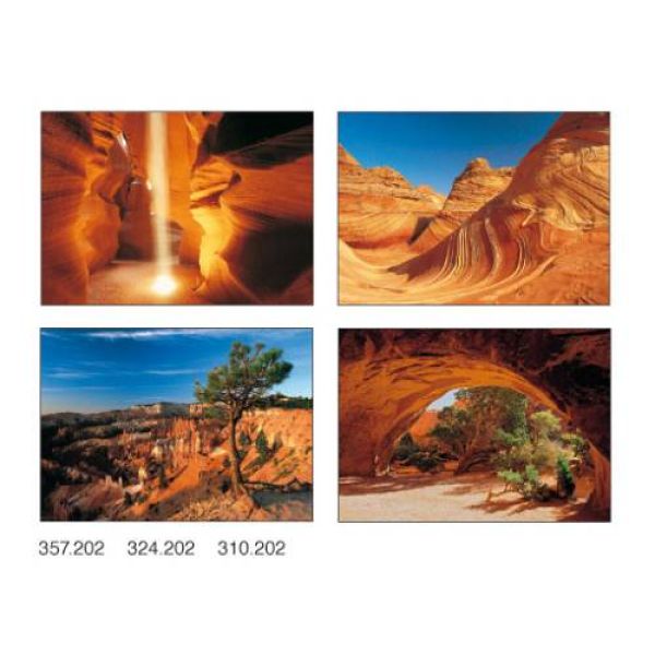 Produktbild - Kleinkärtchenserie Canyons, 12 Stück