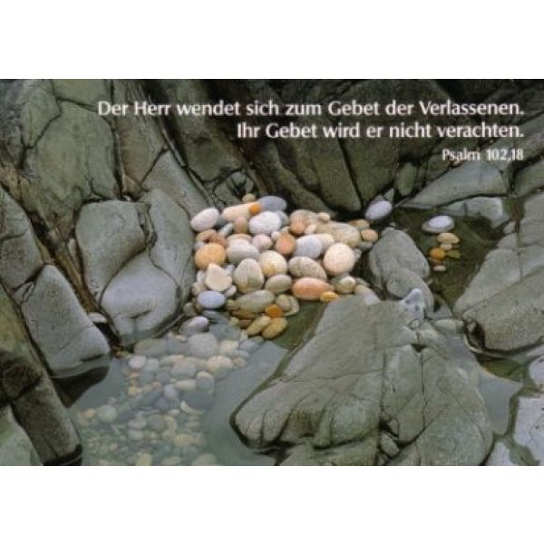 Produktbild - Postkarten Kieselsteine, 6 Stück