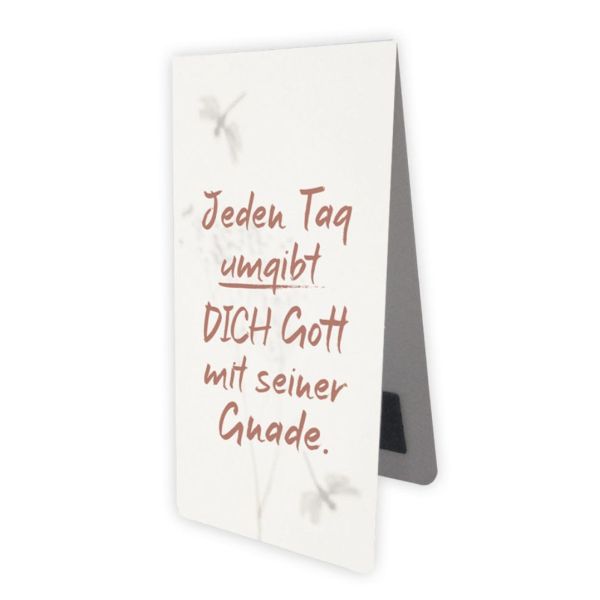 Produktbild des Artikels Magnetlesezeichen: Jeden Tag umgibt ()