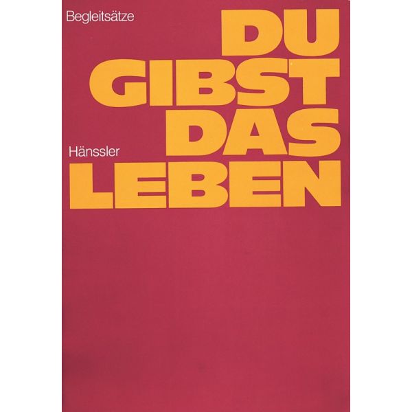 Produktbild - Du gibst das Leben, Begleitbuch